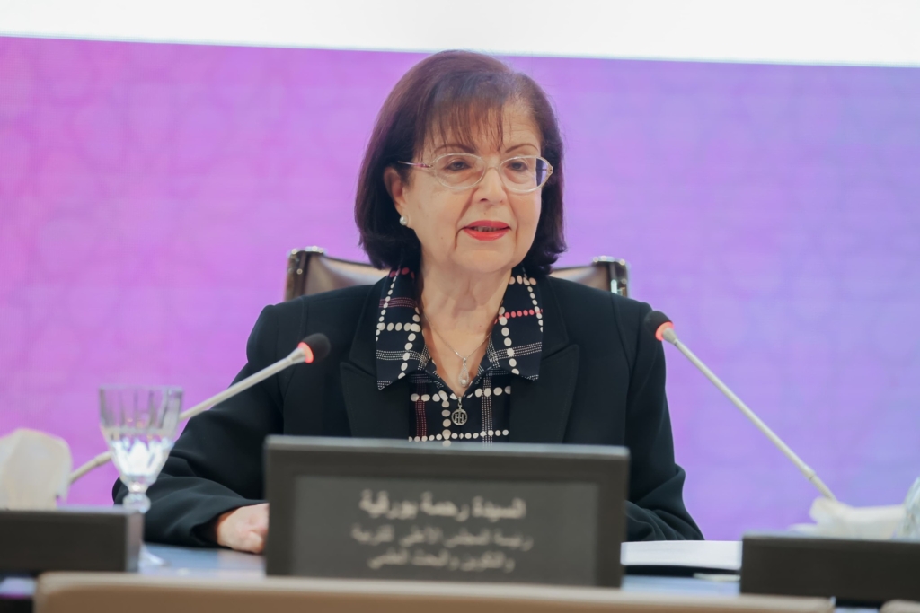 بورقية تستعرض حصيلة عمل 3 أشهر بالمجلس الأعلى للتربية