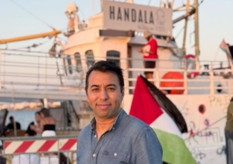 محمد البقالي لـ”مدار21″: اقتربنا من غزة وأدعو المغرب لحماية سفينة حنظلة
