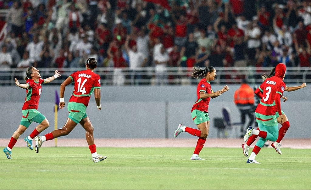 المنتخب المغربي للسيدات ينهي الشوط الأول لنهائي “الكان” بثنائية