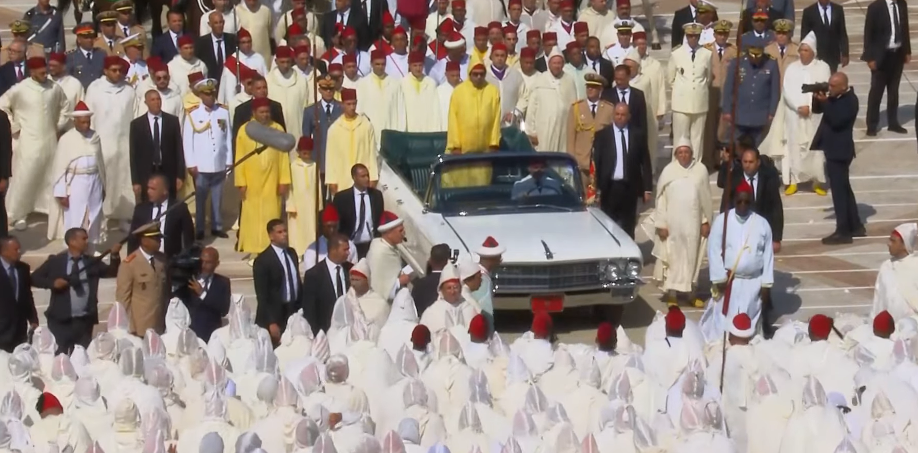 أمير المؤمنين يترأس حفل الولاء بالقصر الملكي بتطوان
