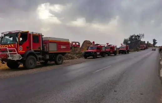 4 قتلى في تحطم طائرة تابعة للدفاع المدني بالجزائر