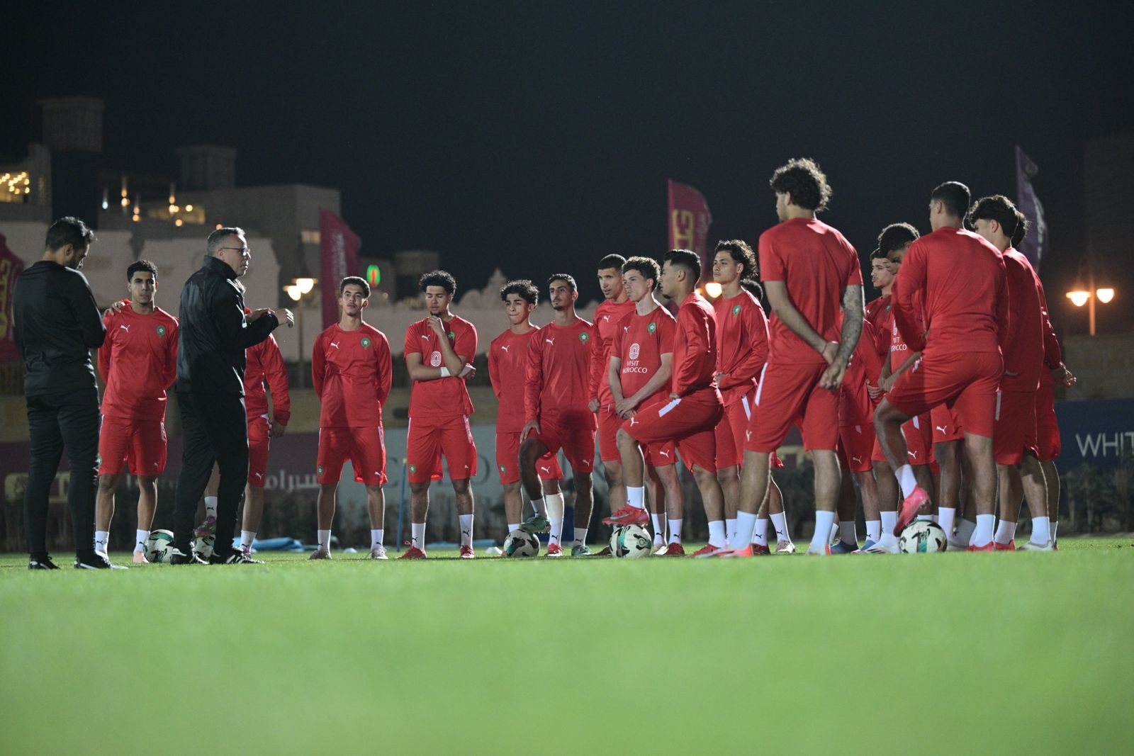 المنتخب المغربي يواجه مصر وديا