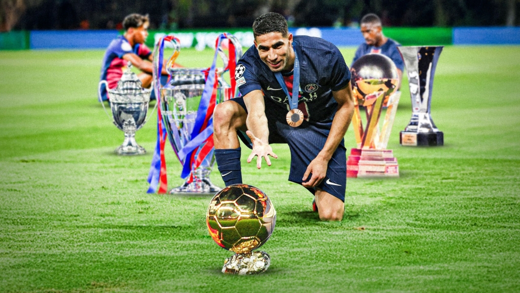 هل ينهي حكيمي عقدة الثلاثة عقود ويهدي إفريقيا الكرة الذهبية الثانية؟