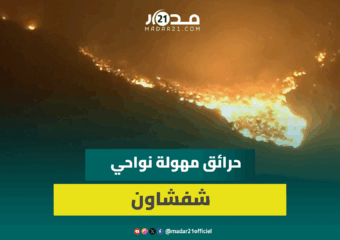 ألسنة اللهب تأتي على الأخضر واليابس.. مشاهد مرعبة من حرائق شفشاون