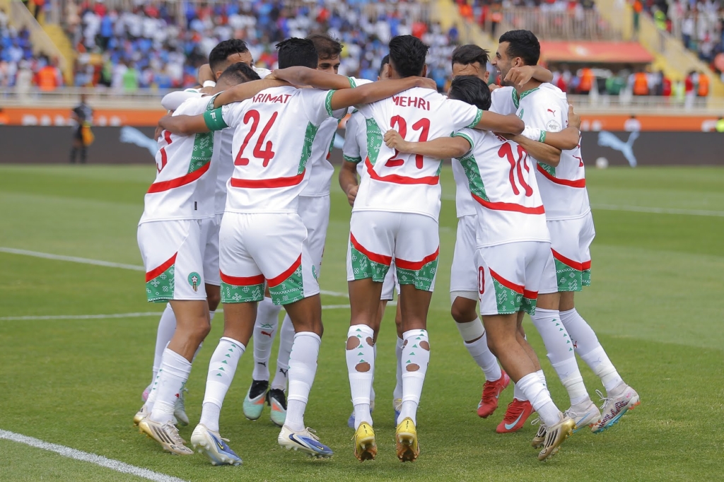 المغرب يهزم الكونغو بثلاثية ويتأهل لربع نهائي الشان لمواجهة تنزانيا