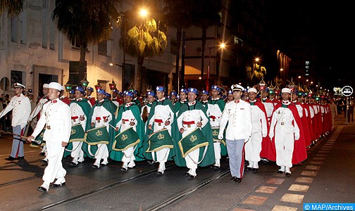 عيد الشباب.. طواف المشاعل يضيء شوارع المضيق وتطوان