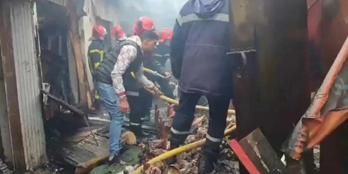 حريق بالسوق الأسبوعي بالريصاني دون تسجيل ضحايا