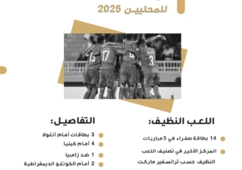 المغرب يسجل رقما سلبيا في بطولة أمم إفريقيا للمحليين 2025