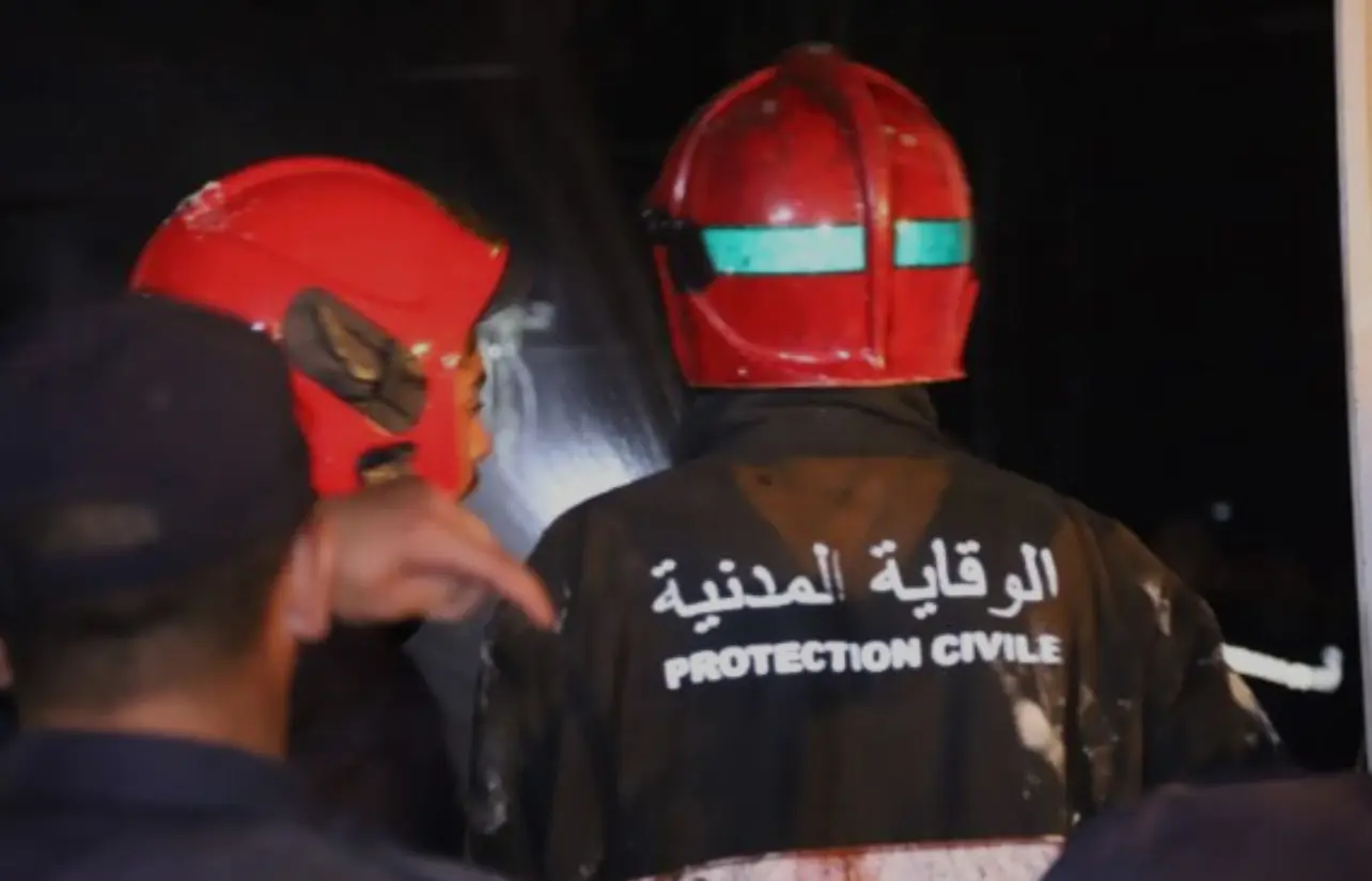 مصرع شخصين في حريق بمراكش