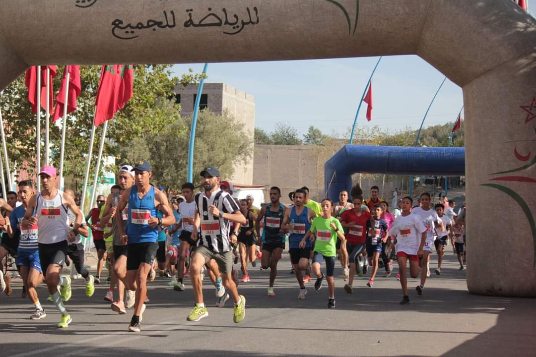تنظيم السباق الوطني للجبال بإملشيل