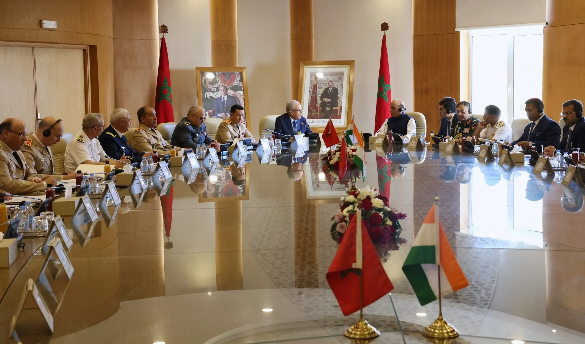 تعاون مغربي هندي في التكوين والتدريب وصناعة الدفاع والأمن السيبراني