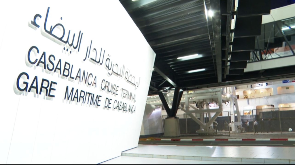 المحطة الجديدة للرحلات البحرية بميناء البيضاء تستقبل أول سفينة