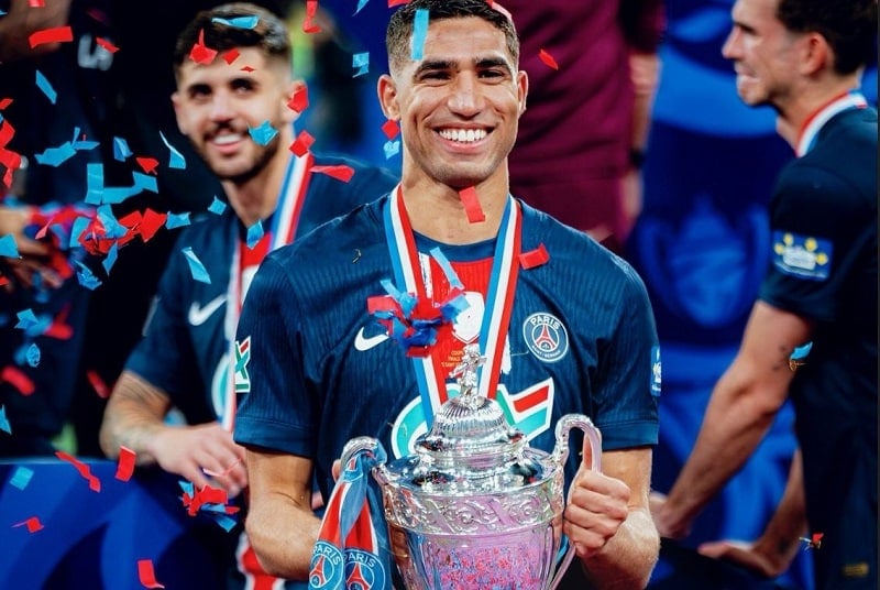 حكيمي يقترب من المغادرة وسان جيرمان يخطط لجعله أغلى لاعب عربي
