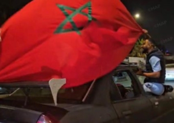 احتفالات حماسية بالتأهل التاريخي لـ”الأشبال” بالدار البيضاء