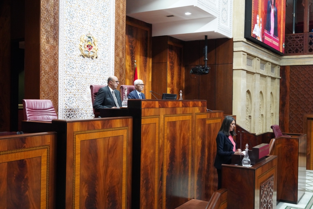 تقديم مشروع قانون المالية يجمع مجلسي البرلمان