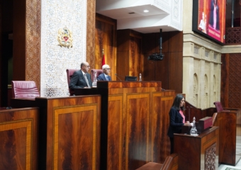 تقديم مشروع قانون المالية يجمع مجلسي البرلمان