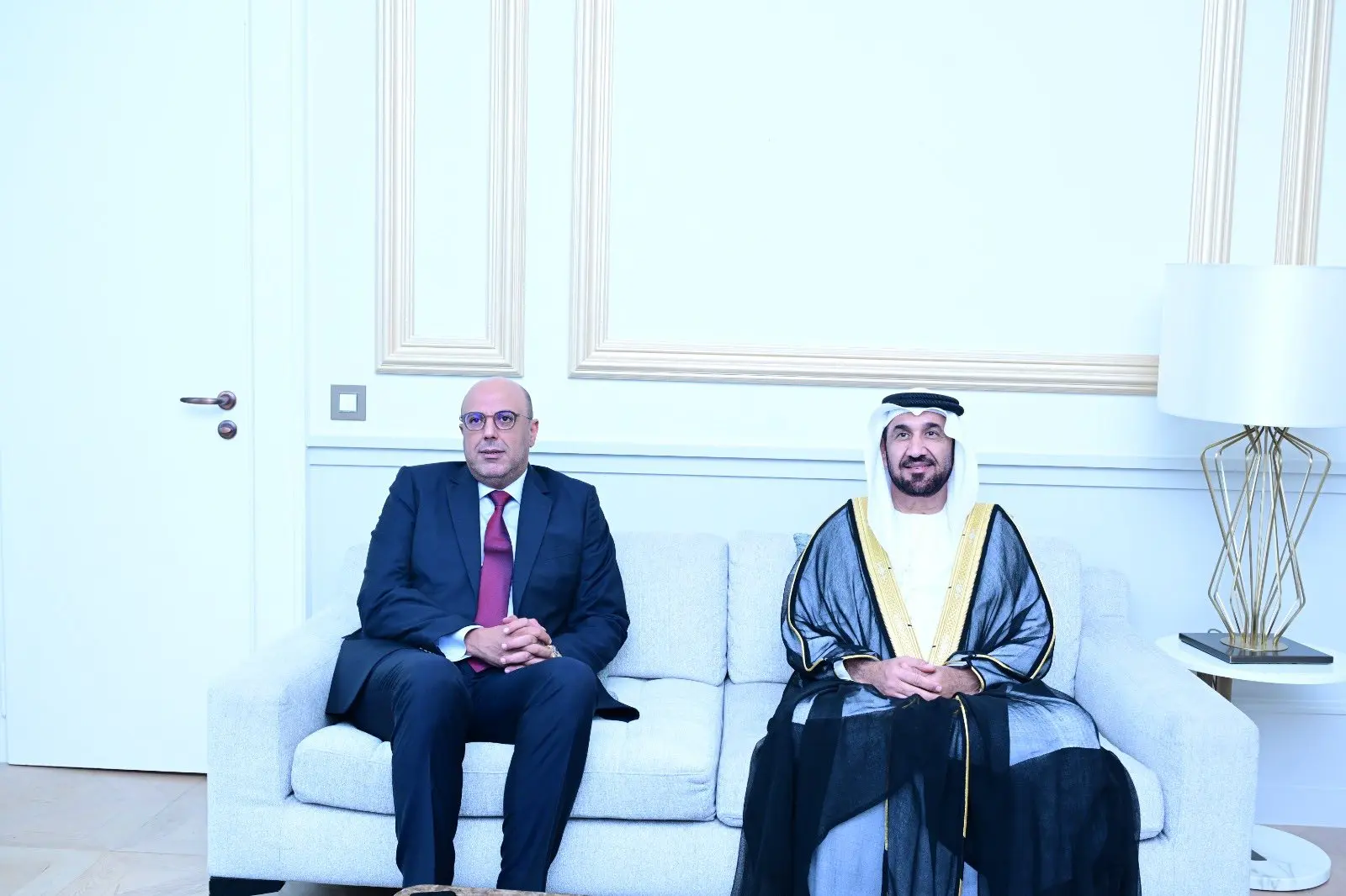 ولد الرشيد يتباحث بجنيف مع رئيس البرلمان العربي