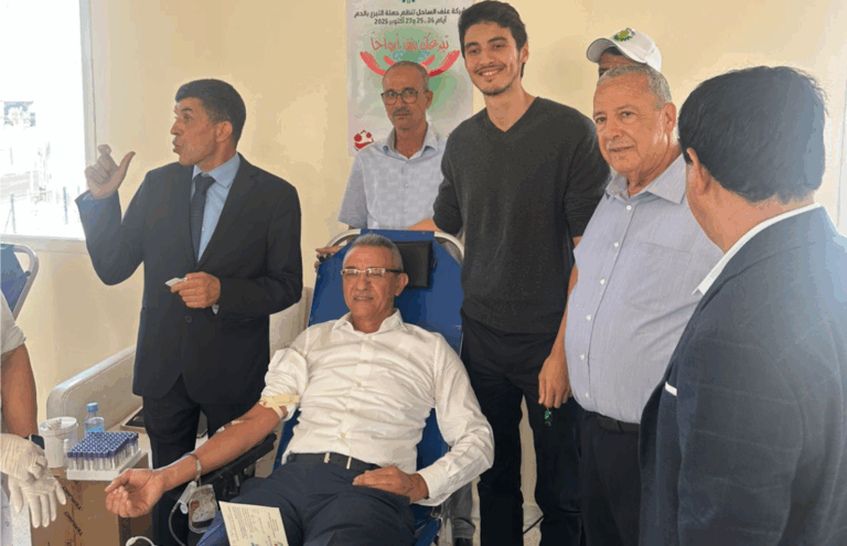 الوكالة المغربية للدم ومشتقاته 14 شركة علف الساحل تنخرط في حملة التبرع بالدم