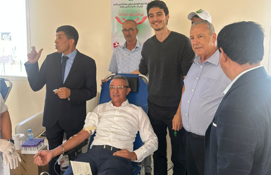 شركة علف الساحل تنخرط في حملة التبرع بالدم
