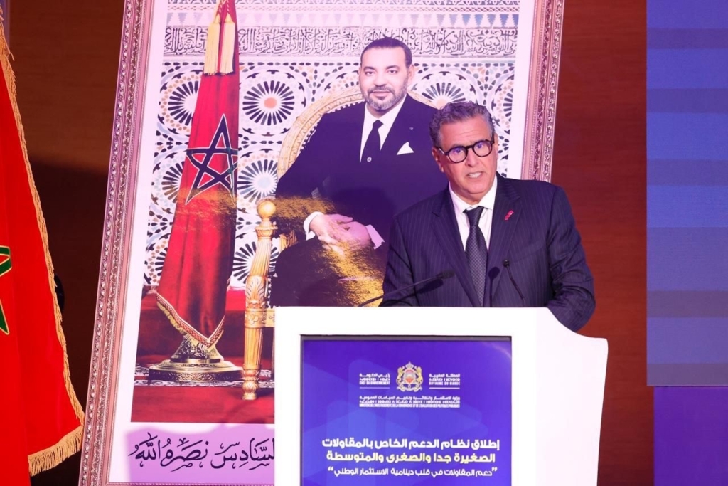 أخنوش: المقاولات الصغرى قلب الاقتصاد الوطني ونظام الدعم الجديد تجسيد للرؤية الملكية