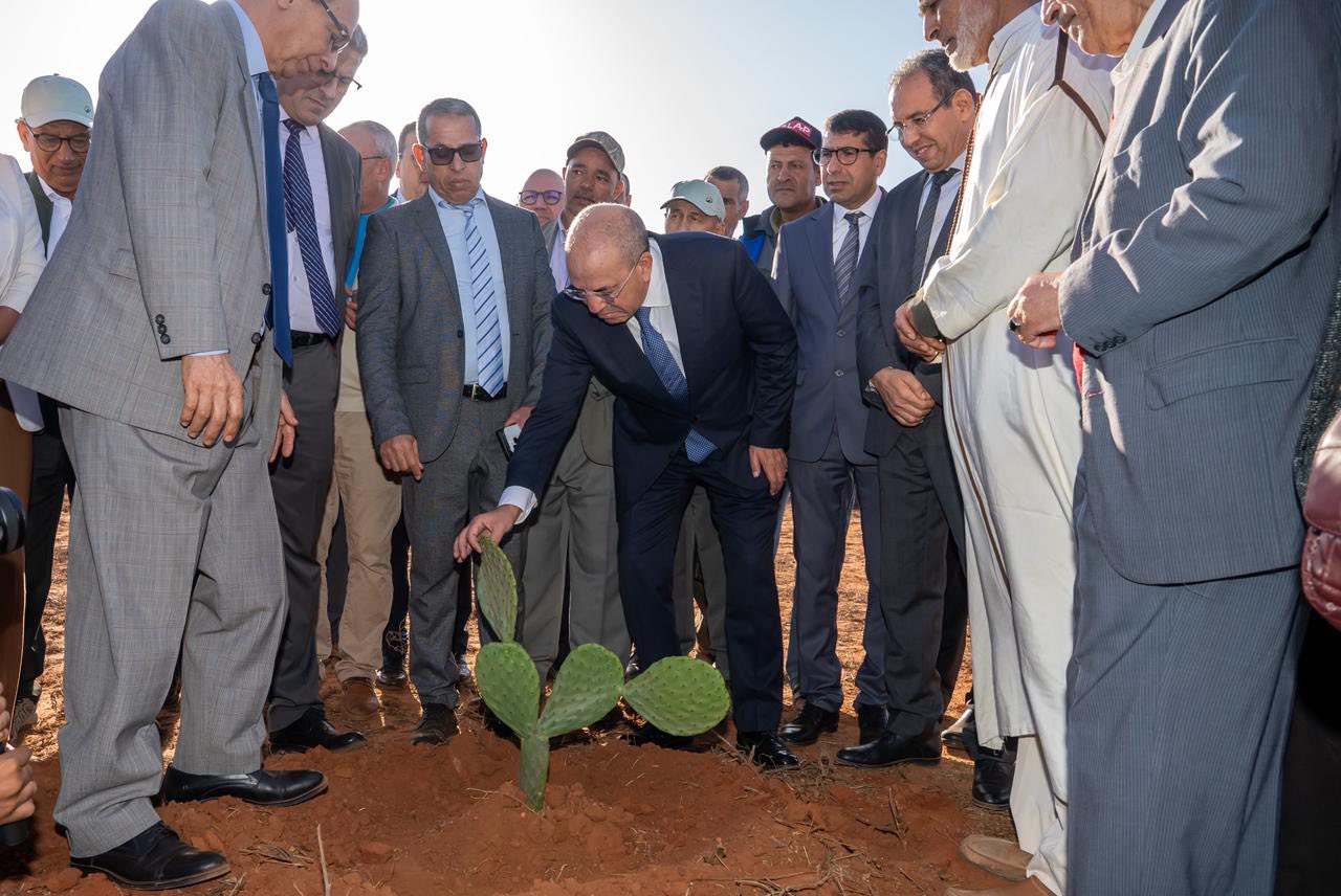 البواري يتفقد مشاريع “الجيل الأخضر” بجهة البيضاء