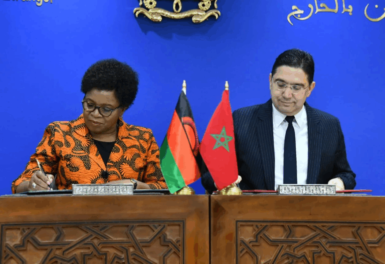وزير الشؤون الخارجية والتعاون الإفريقي والمغاربة المقيمين بالخارج 12 ملاوي تجدد دعم مغربية الصحراء وتشيد بقرار مجلس الأمن