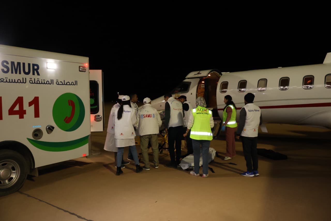 وزارة الصحة تؤمّن نقلا جويا مستعجلا لمريض من الراشيدية لطنجة