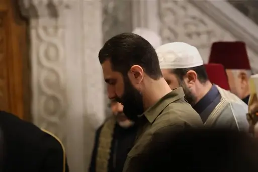 الشرع يعد من “الأموي” بإعادة بناء سوريا