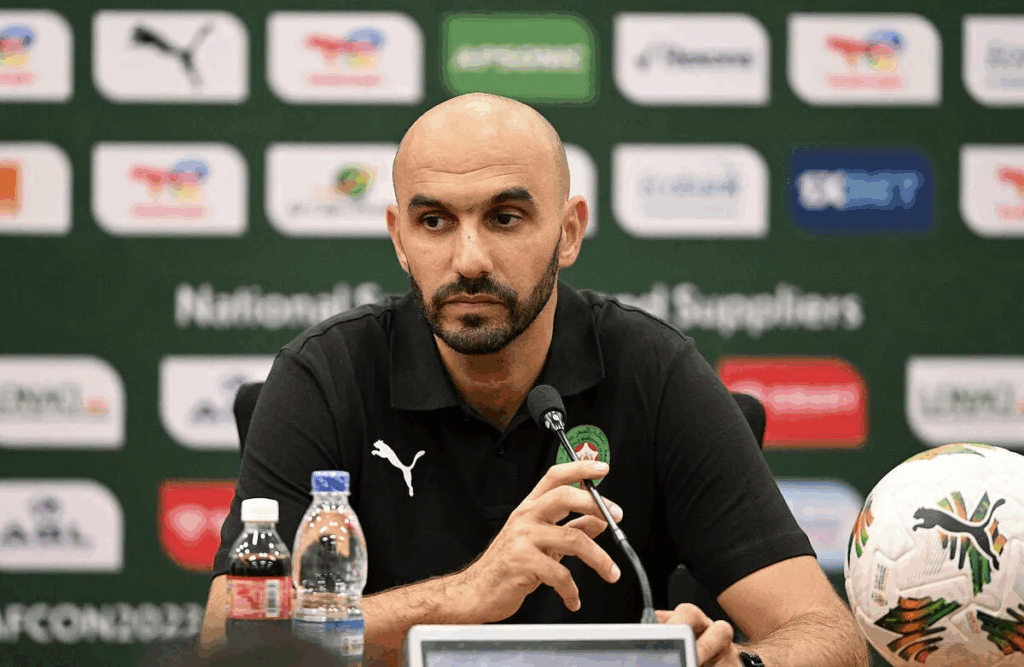 الركراكي: لا أريد أن يسمعني اللاعبون غدا من شدة الهتافات كما تفعل جماهير الوداد