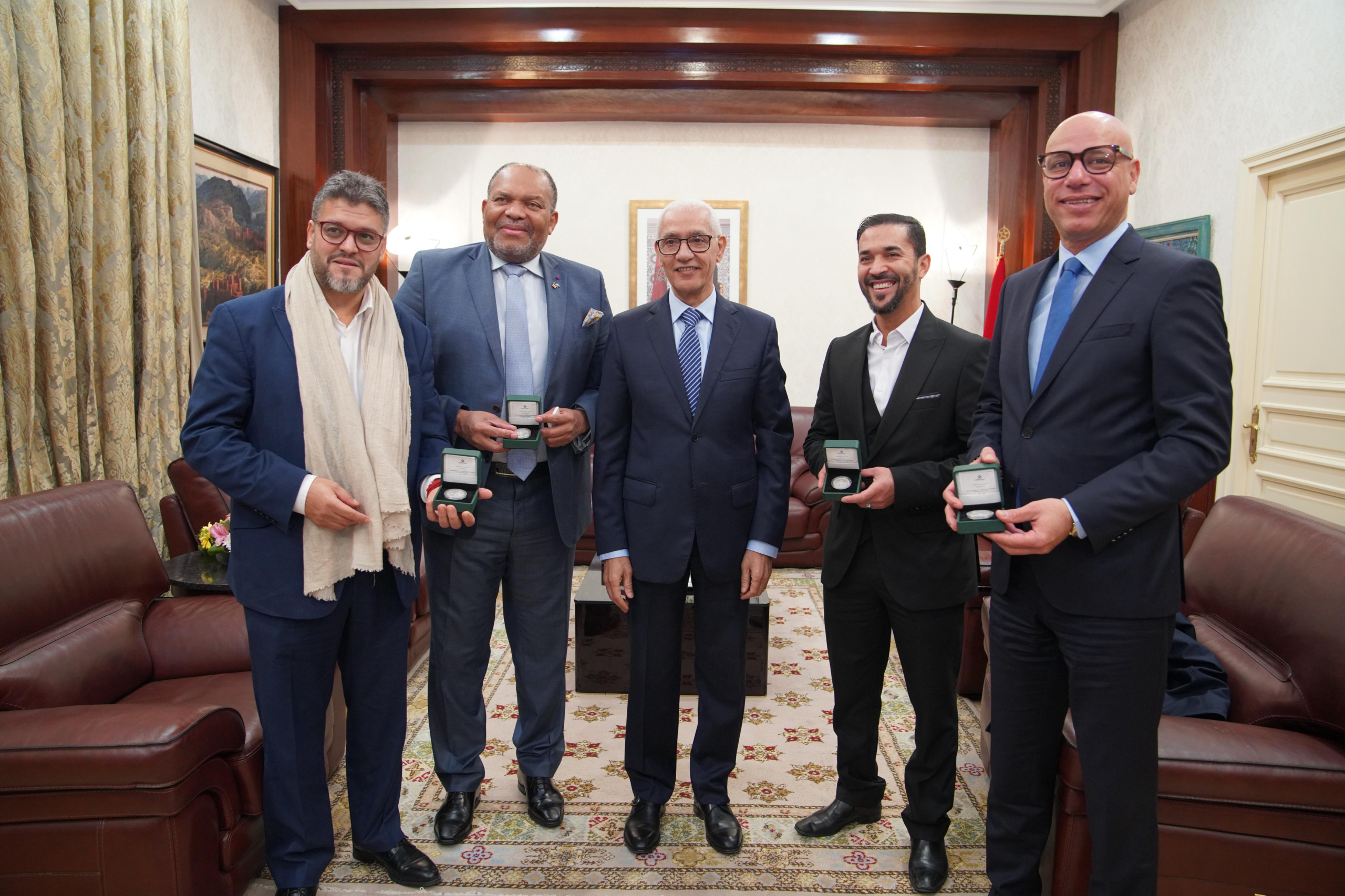 العلمي يتباحث مع برلمان جهة بروكسيل –العاصمة
