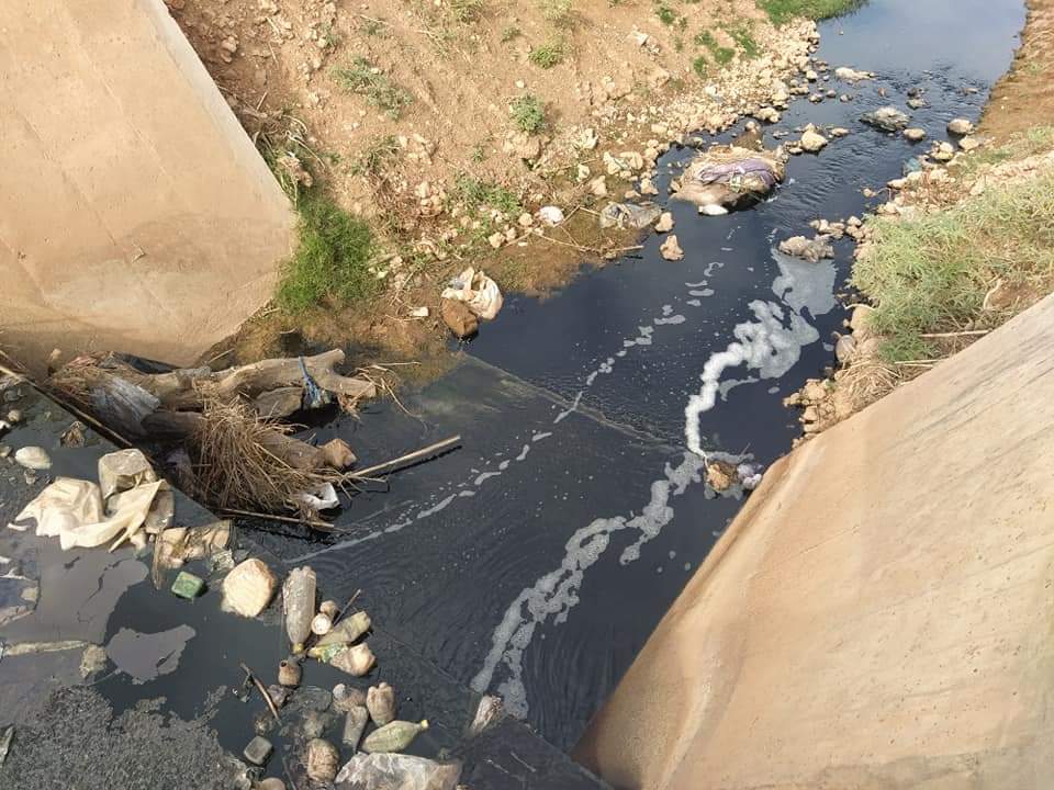 التلوث الناتج عن مادة المرجان بتاونات يسائل بنعلي