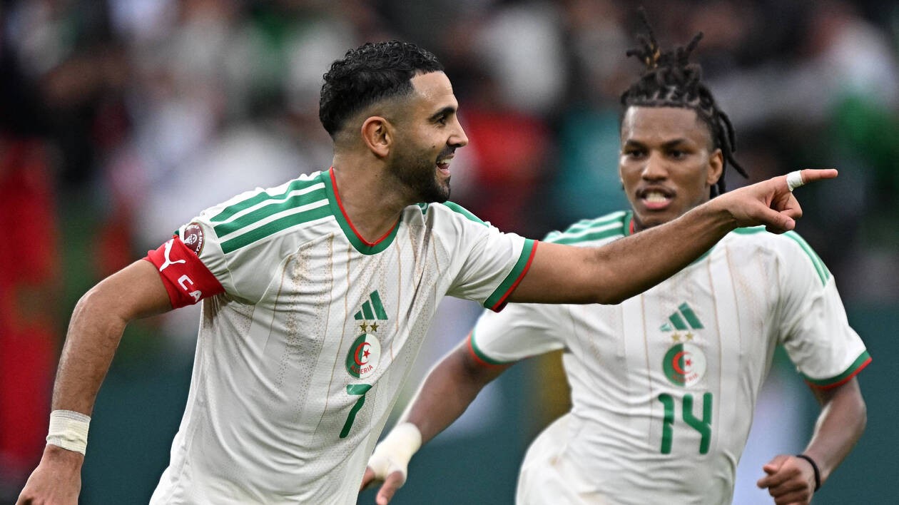الجزائر تقص شريط “كان” المغرب بثلاثية في شباك السودان
