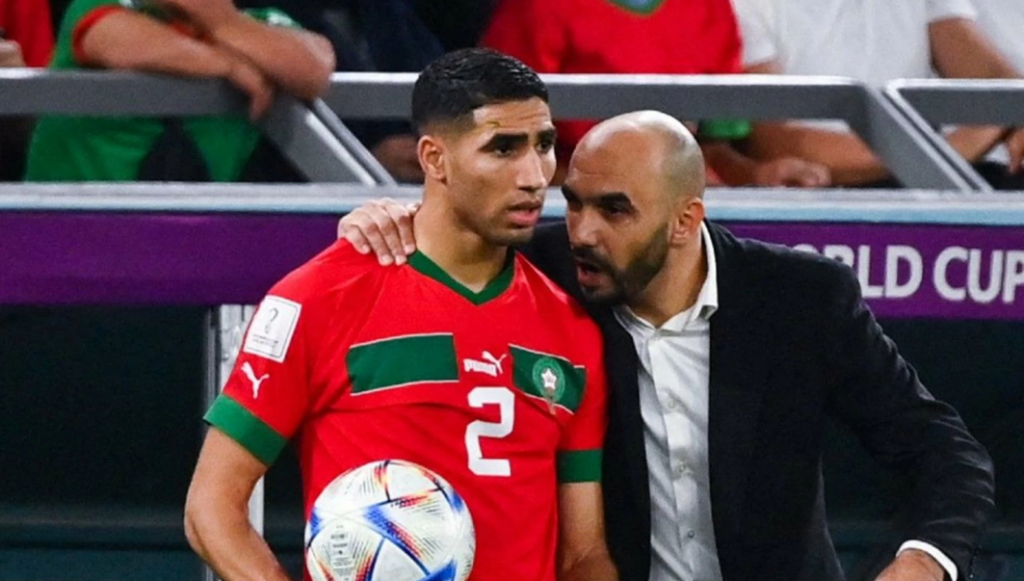 الركراكي يستعد لإعلان عودة حكيمي
