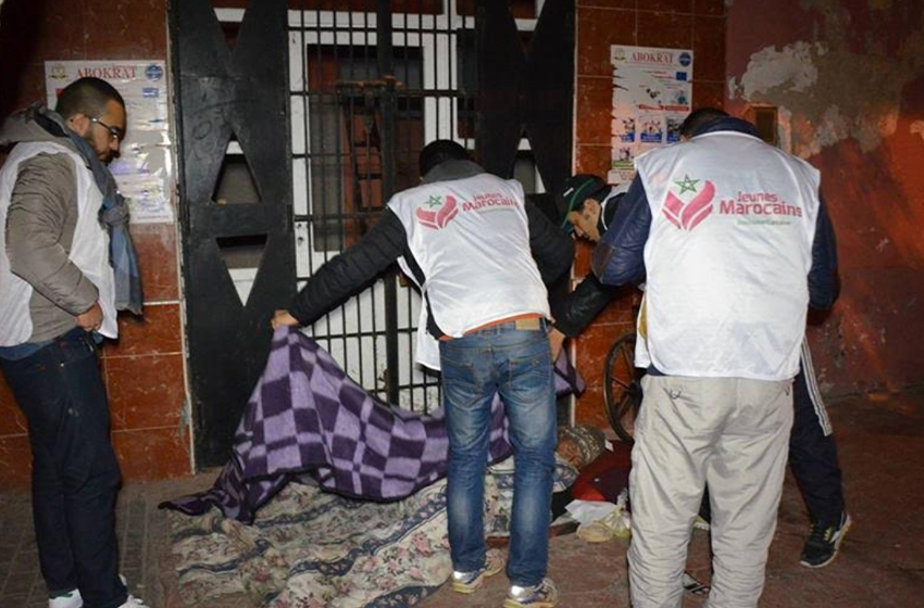 حملة لإيواء الأشخاص بدون مأوى بالجديدة