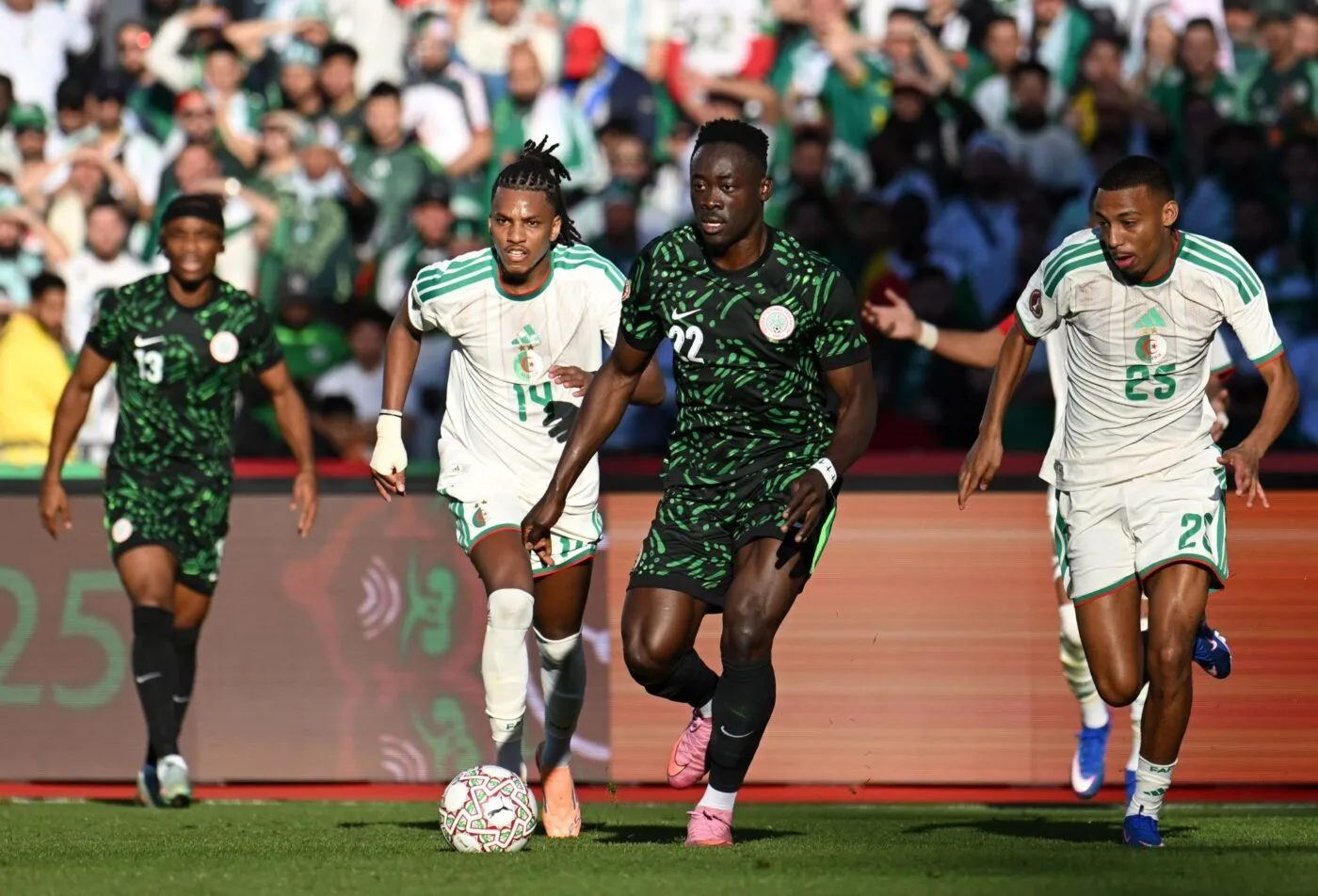 نيجيريا ترسل الجزائر خارج كأس إفريقيا وتضرب موعدا مع المغرب في نصف النهائي