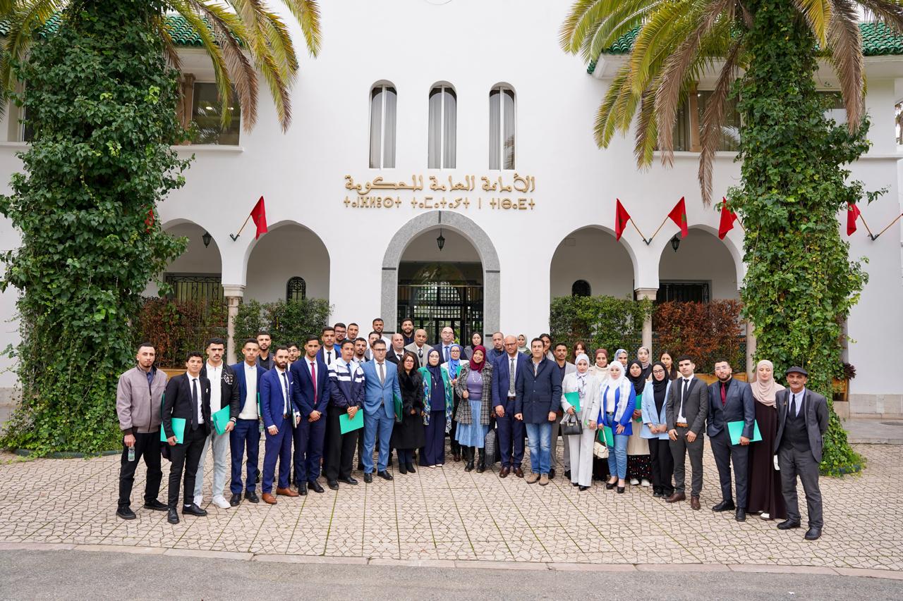 الأمانة العامة للحكومة تستقبل طلبة الحقوق بالجديدة