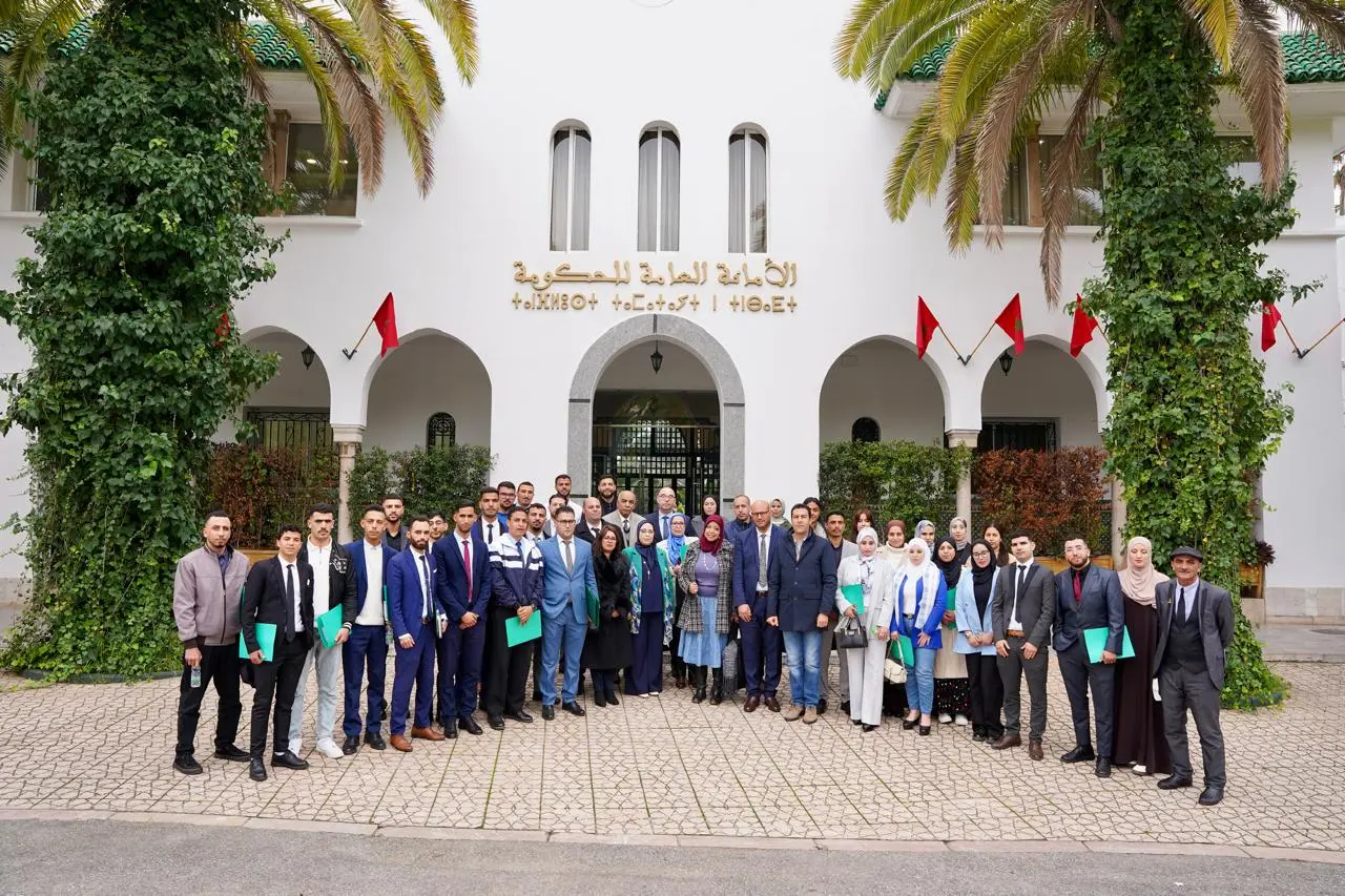 الأمانة العامة للحكومة تستقبل طلبة الحقوق بالجديدة