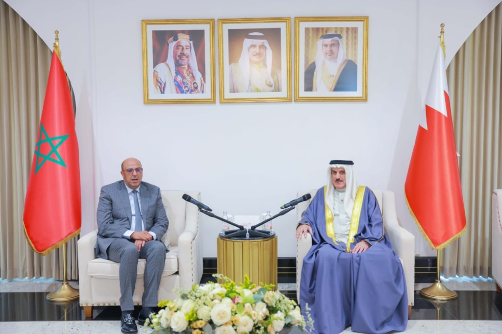 ولد الرشيد يتباحث مع رئيس مجلس النواب البحريني