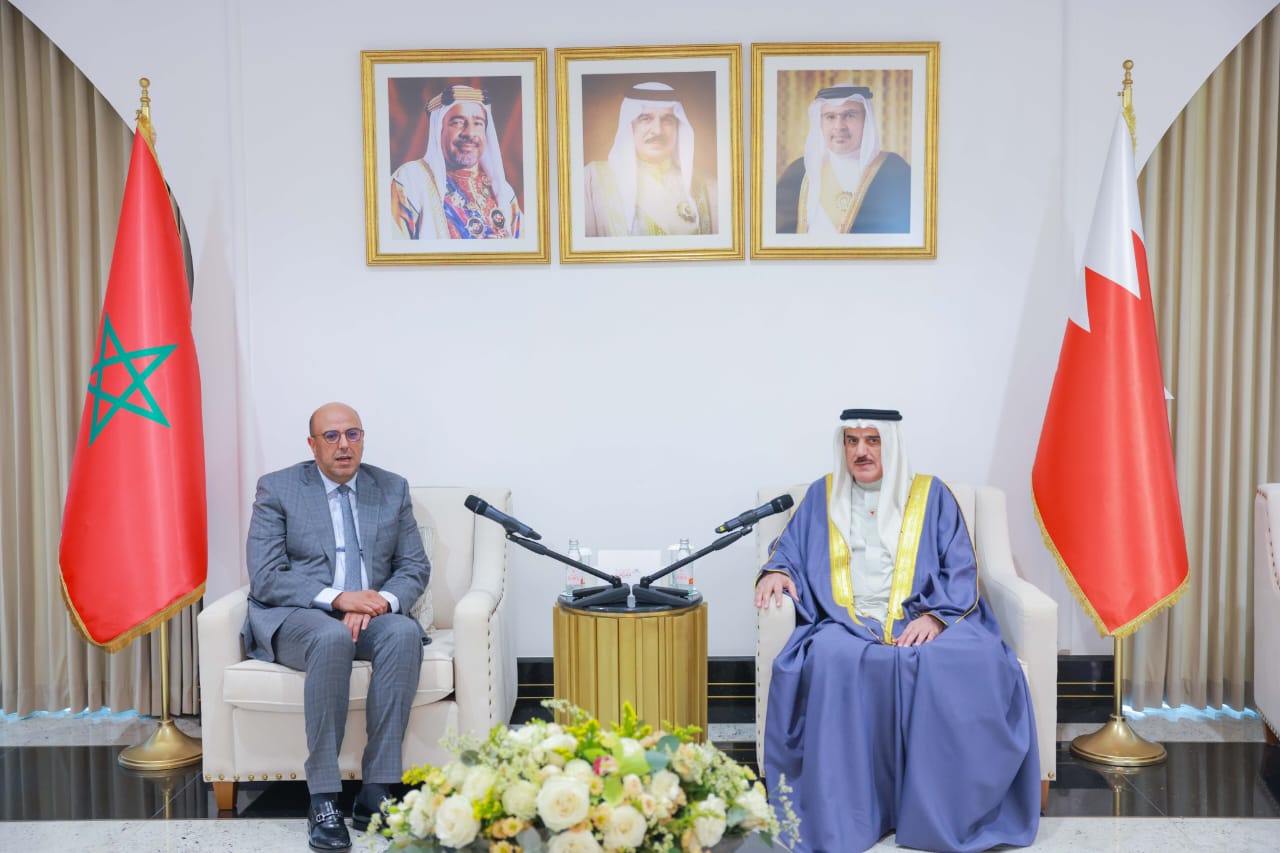 ولد الرشيد يتباحث مع رئيس مجلس النواب البحريني