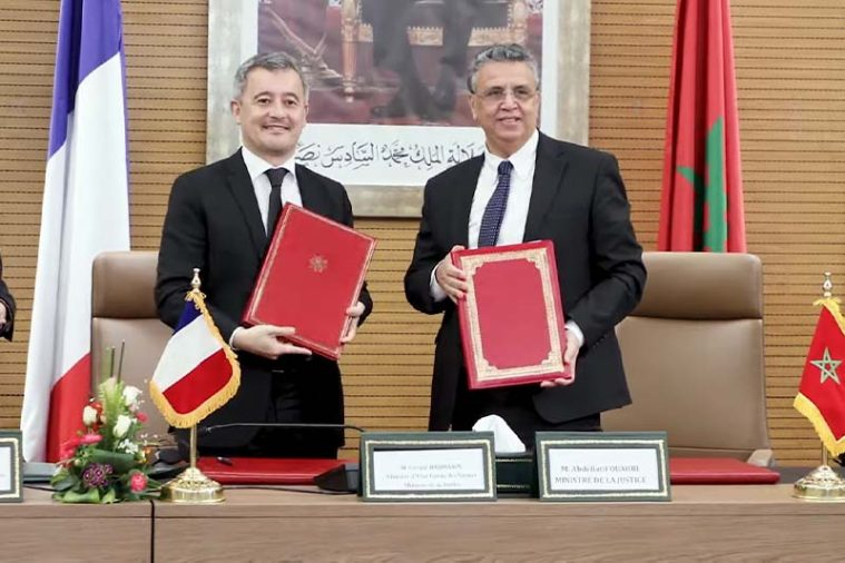 المغرب وفرنسا يوقعان خطة عمل لتعزيز التعاون القضائي