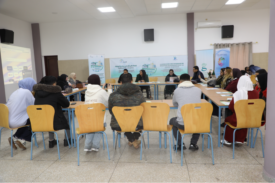 قافلة الأبطال في وضعية إعاقة تحط الرحال بخنيفرة