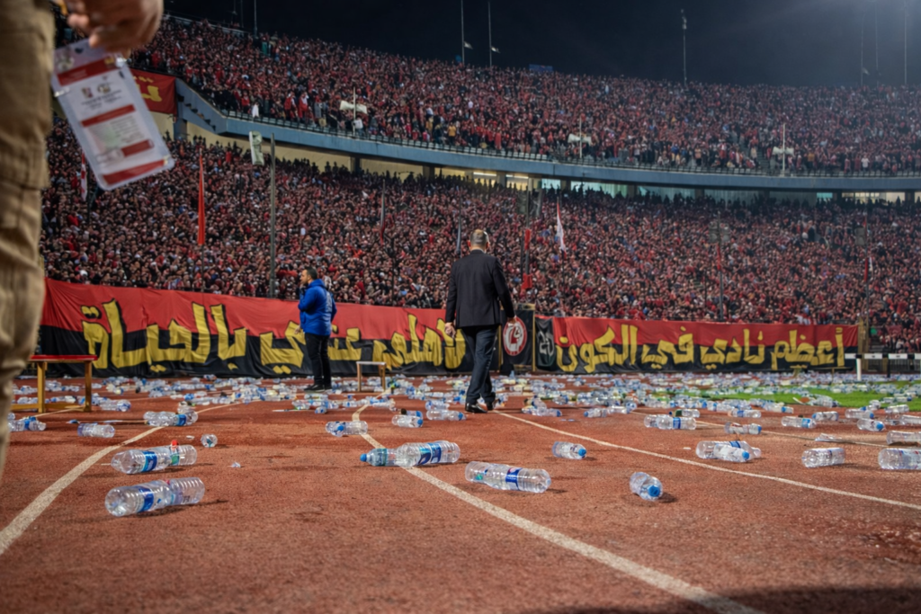 اعتداء على فريق الجيش الملكي أمام الأهلي.. والإدارة تحتج رسمياً