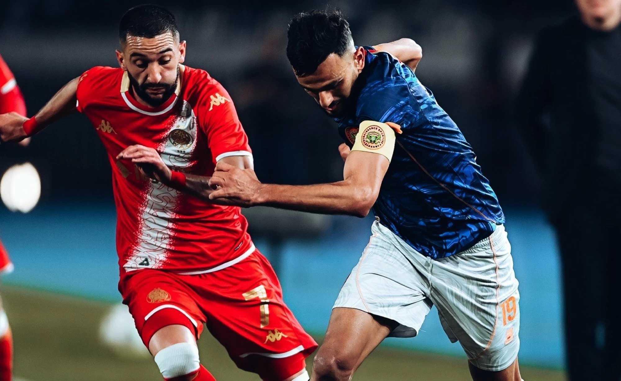 جماهير الوداد تطالب بمعاقبة حمزة الموساوي