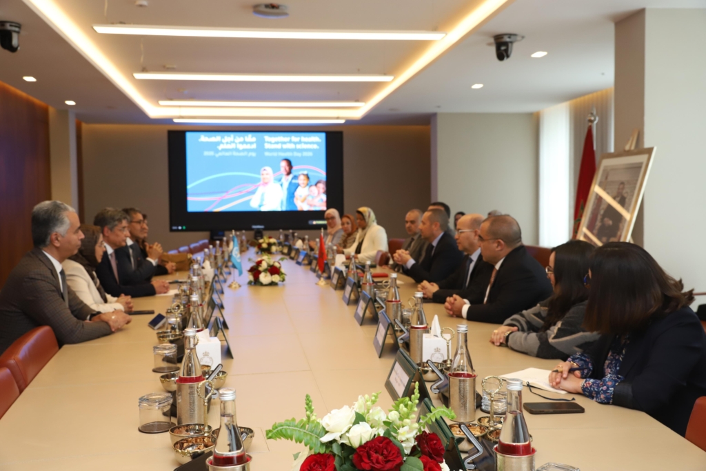 المغرب يعزز الشراكة مع منظمة الصحة العالمية