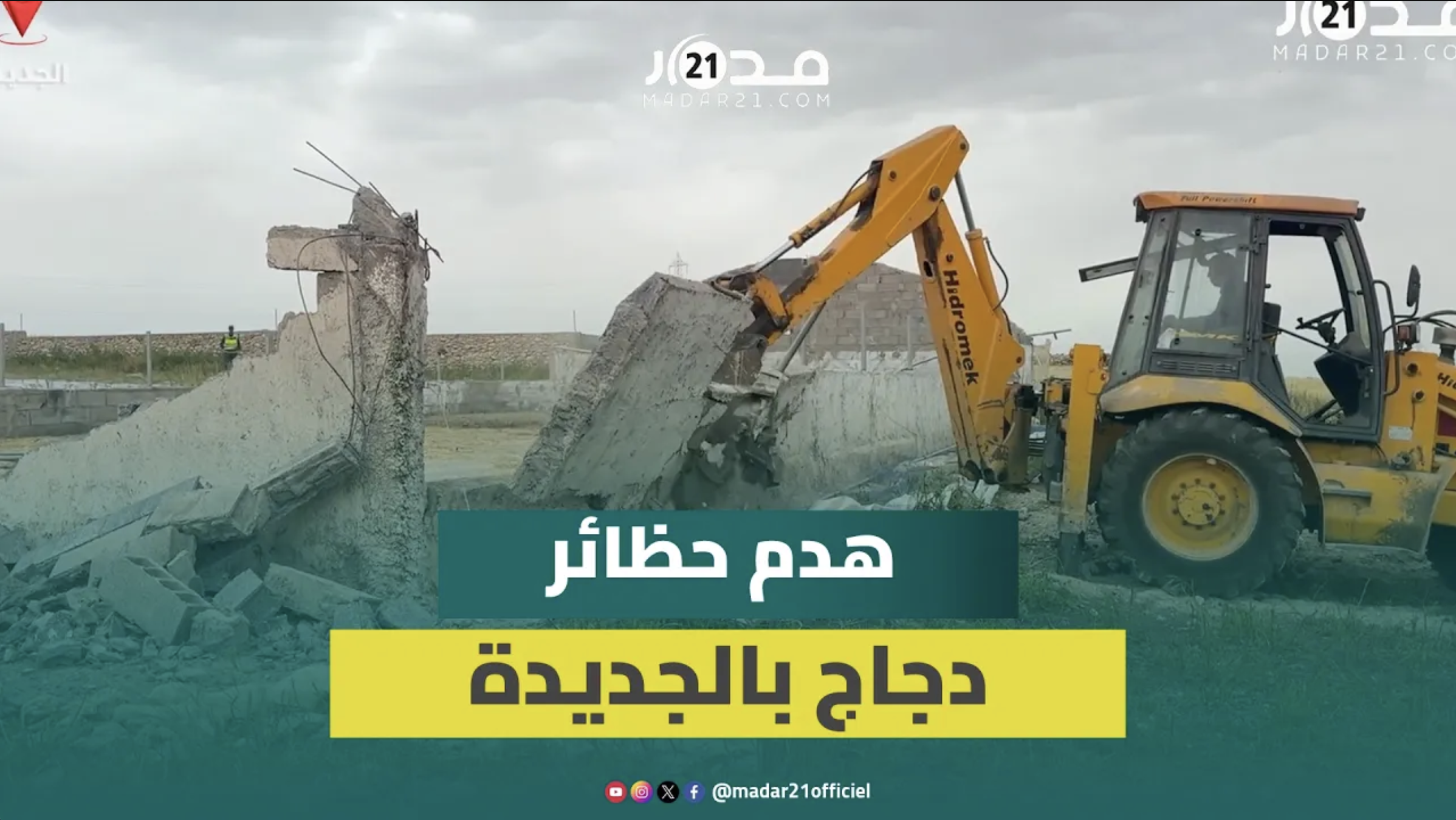 استنفار السلطات لهدم حظائر لتربية الدجاج مخالفة بضواحي الجديدة