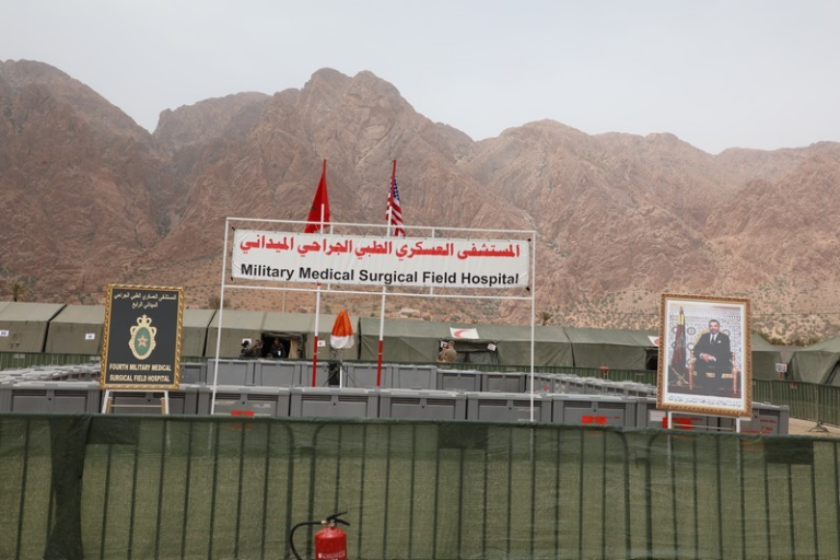 الأسد الإفريقي.. مستشفى ميداني طبي-جراحي بتارودانت الأسد الإفريقي.. مستشفى ميداني طبي-جراحي بتارودانت