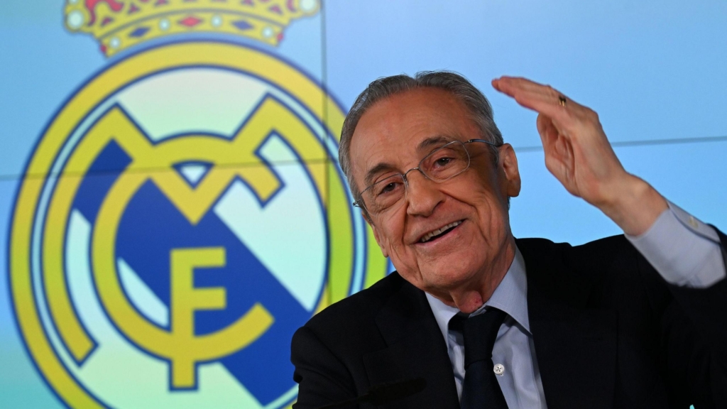 بيريز يرفض الاستقالة ويجدد ترشحه لرئاسة ريال مدريد