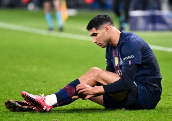 حكيمي ينهي برنامجه التأهيلي ويسابق الزمن للحاق بنهائي بودابست والمونديال