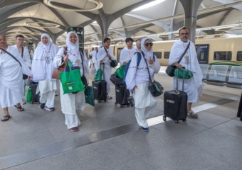 قطار الحرمين السريع ينقل أزيد من 800 ألف حاج