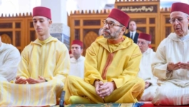 أمير المؤمنين يؤدي صلاة عيد الأضحى بمسجد أهل فاس بالرباط